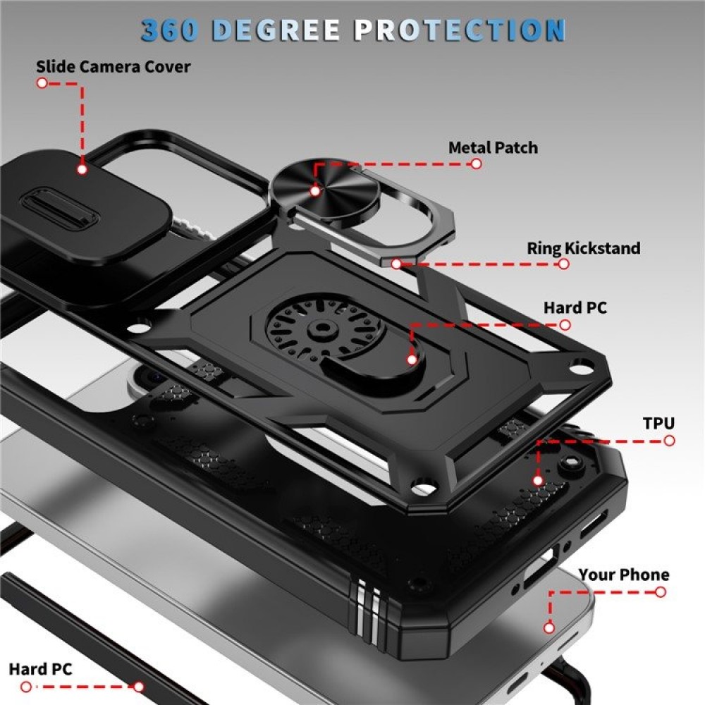 Samsung Galaxy A36 5G / A56 5G Удароустойчив Ring Holder Калъф и Протектор