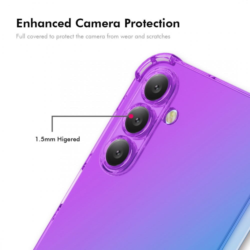 Samsung Galaxy A36 5G / A56 5G Удароустойчив ENKAY2 Силиконов Калъф и Протектор