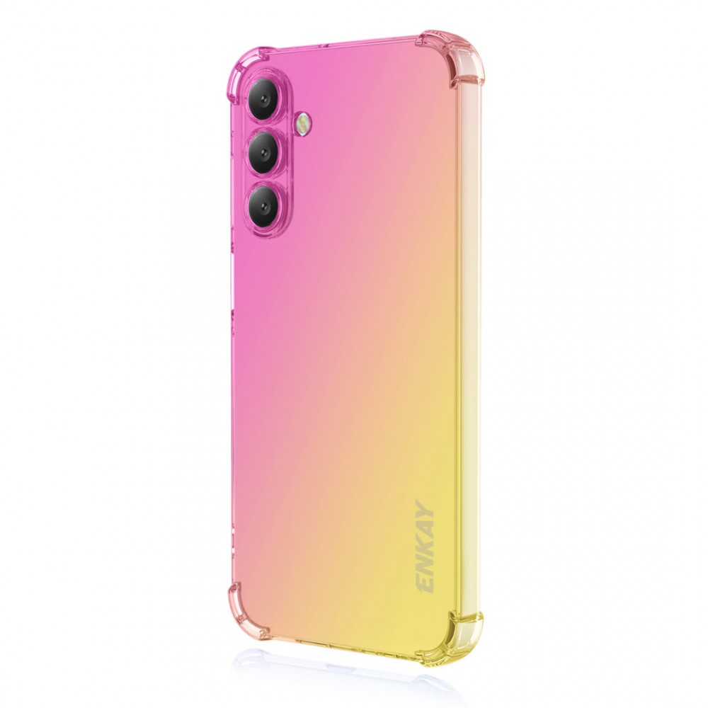 Samsung Galaxy A36 5G / A56 5G Удароустойчив ENKAY2 Силиконов Калъф и Протектор