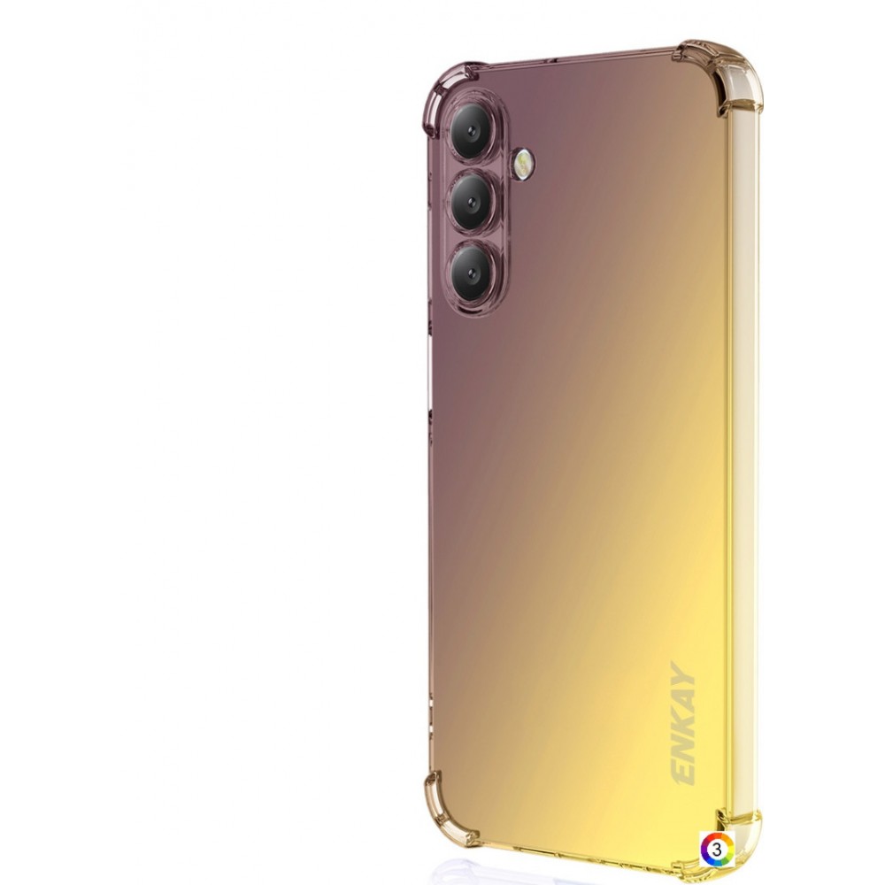 Samsung Galaxy A36 5G / A56 5G Удароустойчив ENKAY2 Силиконов Калъф и Протектор