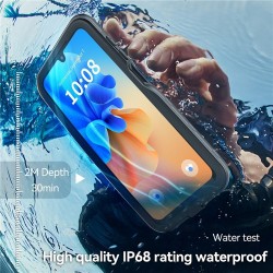Samsung Galaxy A26 5G REDPEPPER Водоустойчив / Удароустойчив Калъф + Скрийн Протектор – Черен, IP68