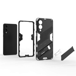 Samsung Galaxy S25 Edge  Punk Armor/ Kickstand PC+TPU Удароустойчив Калъф и Протектор