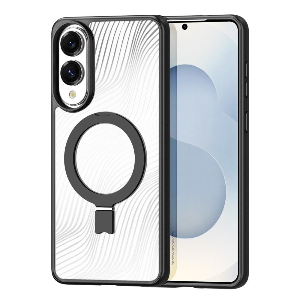 DUX DUCIS Aimo Калъф за Samsung Galaxy S25 Edge– TPU+PC, Черен, със Скрийн Протектор