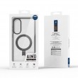 DUX DUCIS Aimo Калъф за Samsung Galaxy S25 Edge– TPU+PC, Черен, със Скрийн Протектор