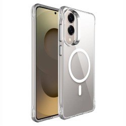 Samsung Galaxy S25 Edge PC + TPU Удароустойчив Калъф и Протектор с MagSafe 