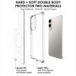 Samsung Galaxy S25 Edge PC + TPU Удароустойчив Калъф и Протектор с MagSafe