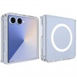 Прозрачен Калъф за Samsung Galaxy Z Flip7 5G с MagSafe Съвместимост + Скрийн Протектор