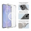 Samsung Galaxy S25 Edge IMAK Силиконов Калъф Candy Series TPU +PC/Clear  MagSafe и Протектор
