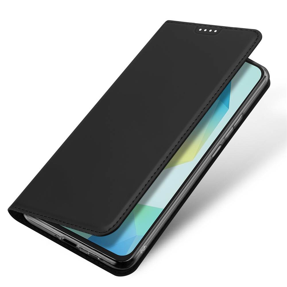 DUX DUCIS Кожен Калъф и Протектор за Samsung Galaxy A17 5G / A17 4G - Държач за Карти и Стойка (Черен, Син, Розов)