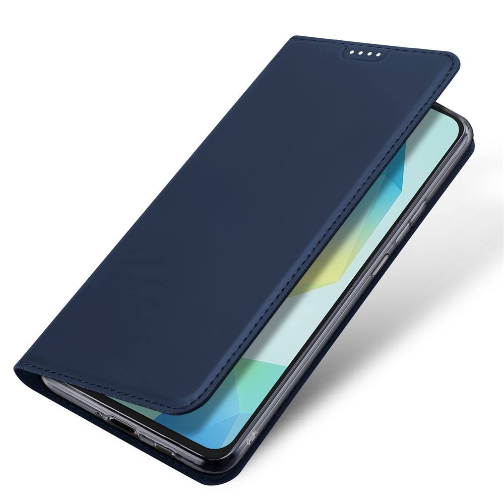 DUX DUCIS Кожен Калъф и Протектор за Samsung Galaxy A17 5G / A17 4G - Държач за Карти и Стойка (Черен, Син, Розов)