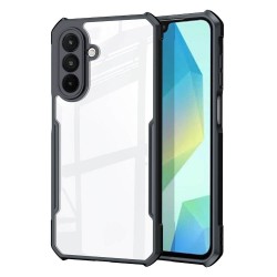 XUNDD Калъф за Samsung Galaxy A17 5G / A17 4G, Удароустойчив- Прозрачен цвят [Включен Протектор за Екран]