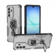 WANLONFENG Защитен калъф с Протектор за Samsung Galaxy A17 5G / A17 4G | Удароустойчив PC+TPU, Стойка, Темперирано стъкло | Черен, Сив, Син, Розов, Зелен