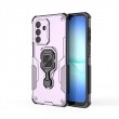 WANLONFENG Защитен калъф с Протектор за Samsung Galaxy A17 5G / A17 4G | Удароустойчив PC+TPU, Стойка, Темперирано стъкло | Черен, Сив, Син, Розов, Зелен