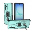 WANLONFENG Защитен калъф с Протектор за Samsung Galaxy A17 5G / A17 4G | Удароустойчив PC+TPU, Стойка, Темперирано стъкло | Черен, Сив, Син, Розов, Зелен