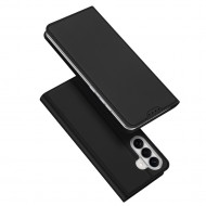 DUX DUCIS Skin Pro Кожен Калъф за Samsung S26+ - Слот за карта, Стойка, Протектор, 3 цвята