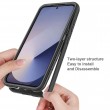 Прозрачен Калъф за Samsung Galaxy A37 5G - PC+TPU, 1.25mm защита, PET протектор, 4 цвята