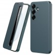 Smart View кожен калъф с прозорец и протектор за Samsung Galaxy S24+/plus - четири цвята