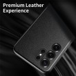 Smart View кожен калъф с прозорец и протектор за Samsung Galaxy S22 Ultra 5G - четири цвята