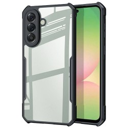 XUNDD Прозрачен Калъф за Samsung A57 - TPU+Акрил, Airbag, 0.8mm защита, Черен