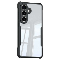 XUNDD Прозрачен Калъф за Samsung S26 - TPU+Акрил, Airbag, 0.8mm защита, Черен