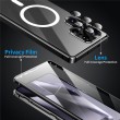 Магнитен калъф за Samsung Galaxy S26 Ultra с метална рамка и закалено стъкло, включен протектор – 5 цвята