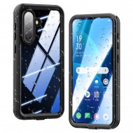 REDPEPPER за Samsung Galaxy A57 5G IP68 Водоустойчив Удароустойчив PC TPU Калъф с PET Скрийн Протектор – Черен