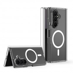 Прозрачен Магнитен Калъф за Samsung Galaxy Z Fold8 DUX DUCIS Clin Series с Протектор