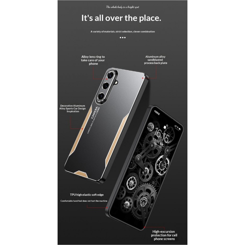 Samsung Galaxy S26 FE Калъф - Алуминиев, TPU, PC, 4 цвята