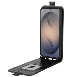 Samsung Galaxy S26 FE Калъф - Кожен вертикален флип, Слот за карти, 4 цвята