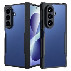 XUNDD за Samsung Galaxy Z Fold8 Ultra Удароустойчив Airbag TPU + Акрил Калъф с Прозрачен Гръб и Скрийн Протектор – Черен