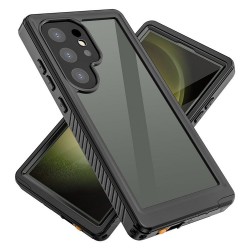 Samsung Galaxy S24 Ultra REDPEPPER Водоустойчив / Удароустойчив Калъф + Скрийн Протектор – Черен, IP68