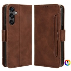 Samsung Galaxy M55 5G Magnetic Wallet  Кожен Калъф и Протектор