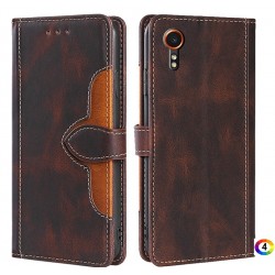 Samsung Galaxy Xcover7  Magnetic Кожен Калъф и Протектор