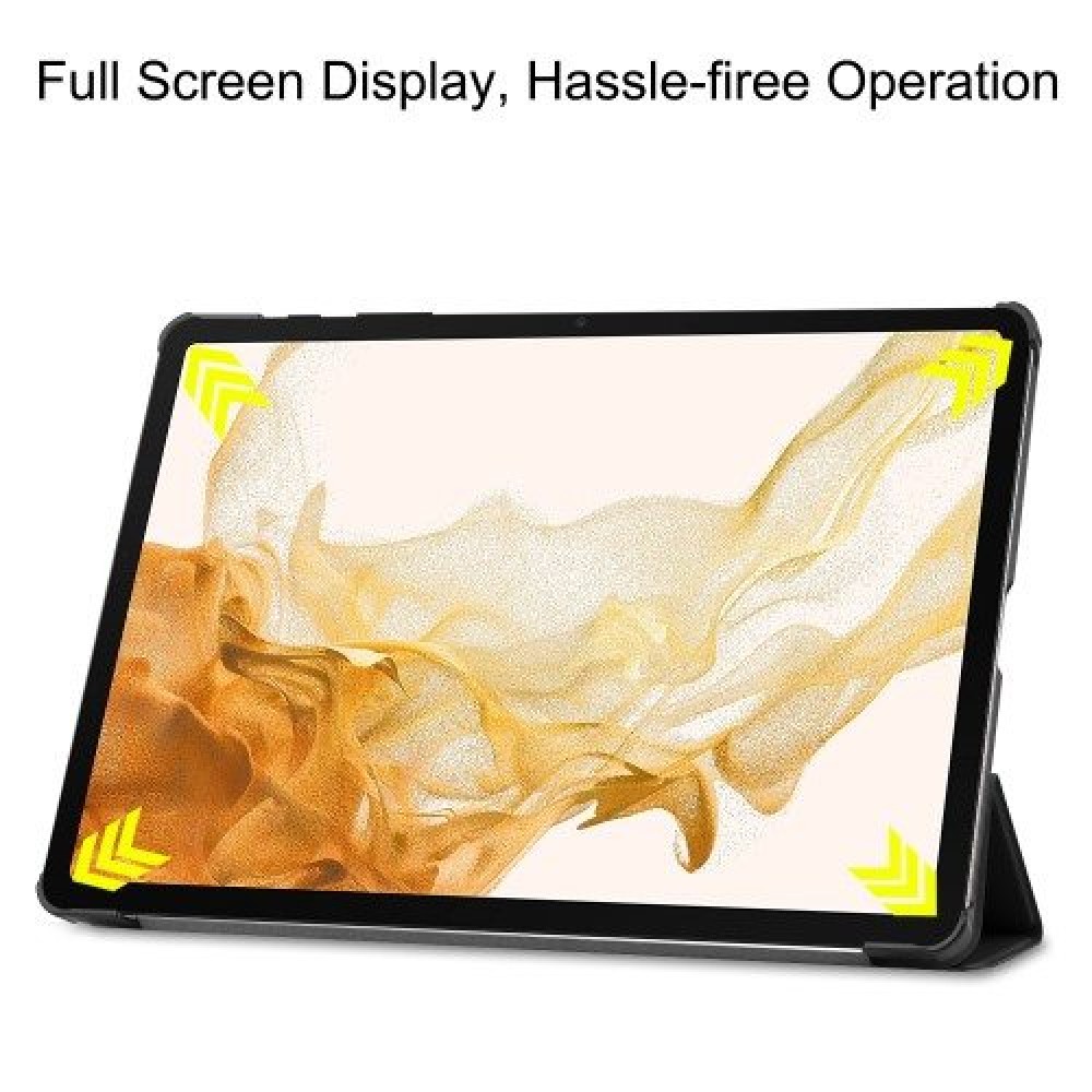 Samsung Galaxy Tab S10 Plus 5G Anti-Drop Leather Stand Tablet Cover Wallet Кожен Калъф