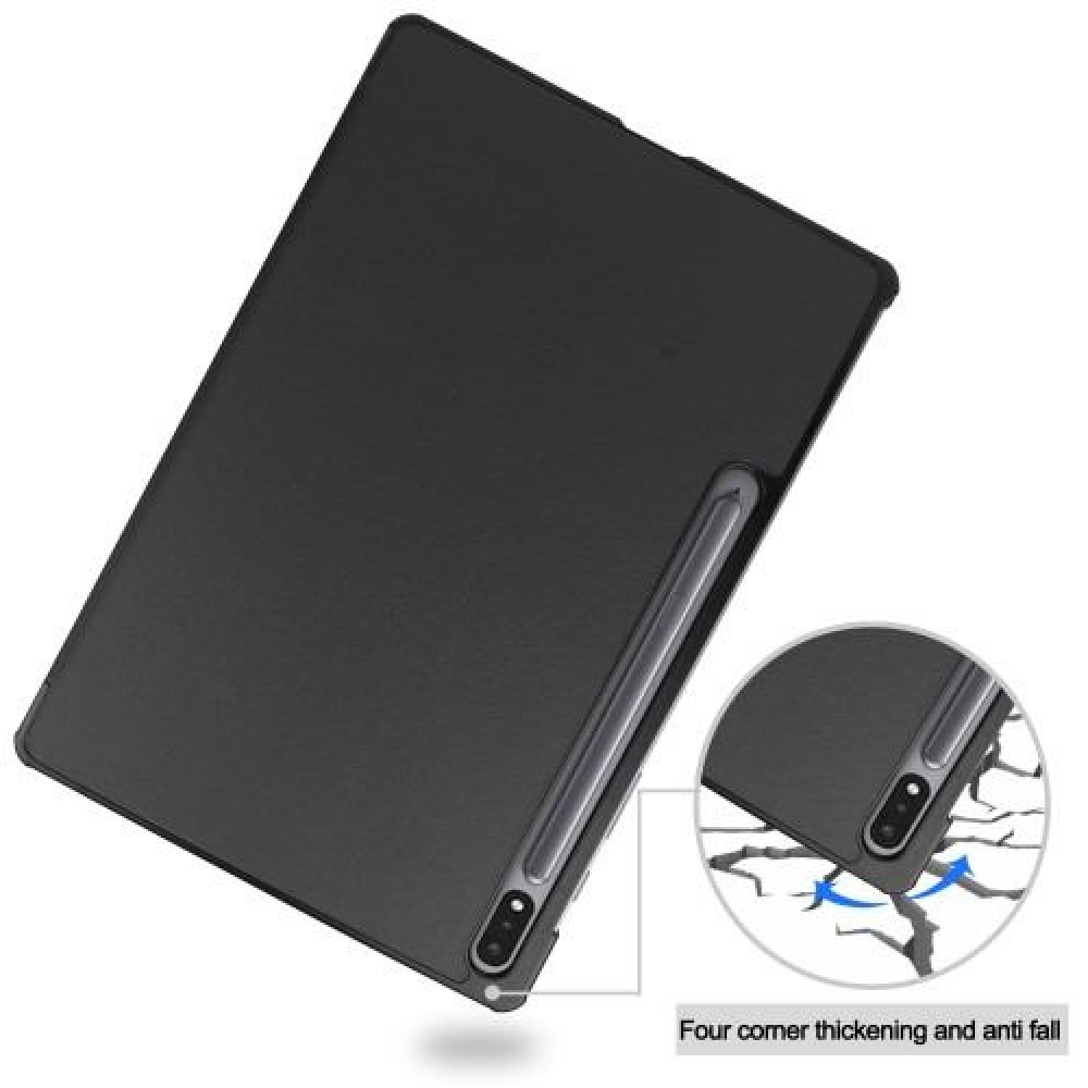 Samsung Galaxy Tab S10 Plus 5G Anti-Drop Leather Stand Tablet Cover Wallet Кожен Калъф