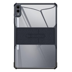 XUNDD калъф за Samsung Tab S10+/S9+ – TPU+PC, подставка, Airbag, протектор, черен