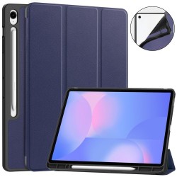 Samsung Galaxy Tab S10 FE+ Смарт Кожен Калъф със Стойка и Скрийн Протектор – 6 Цвята