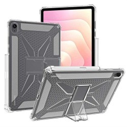 Samsung Galaxy Tab S11 X730/X736 - Прозрачен (TPU+PC) калъф с  Протектор, Слот за писалка 
