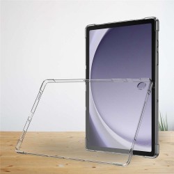 Прозрачен TPU калъф със скрийн протектор от закалено стъкло за Samsung Galaxy Tab A11 Plus / A9 Plus