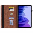 Калъф Тефтер за Samsung Galaxy Tab S12+ от PU Кожа + TPU с Поставка за Стилус, Слотове за Карти, Стойка и Скрийн Протектор – 5 цвята