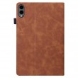 Калъф Тефтер за Samsung Galaxy Tab S12+ от PU Кожа + TPU с Поставка за Стилус, Слотове за Карти, Стойка и Скрийн Протектор – 5 цвята