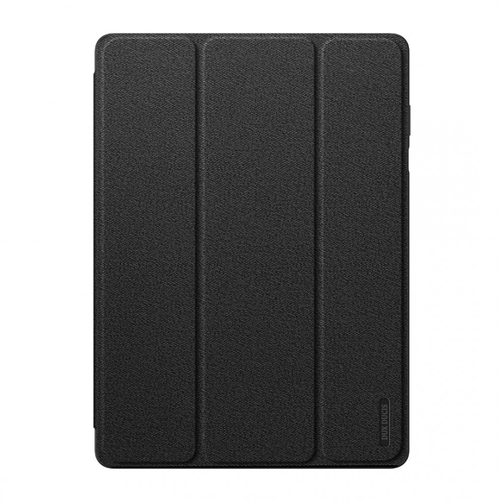 Калъф DUX DUCIS Domo Series за Samsung Galaxy Tab S12+ от PU Кожа + TPU с Tri-fold Стойка и Скрийн Протектор – 3 цвята