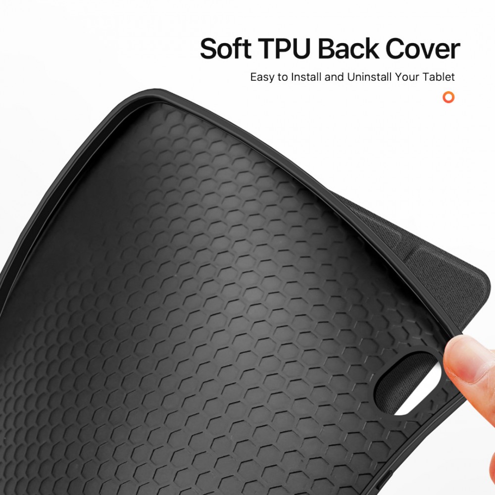 Калъф DUX DUCIS Domo Series за Samsung Galaxy Tab S12+ от PU Кожа + TPU с Tri-fold Стойка и Скрийн Протектор – 3 цвята