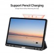 Калъф DUX DUCIS Domo Series за Samsung Galaxy Tab S12+ от PU Кожа + TPU с Tri-fold Стойка и Скрийн Протектор – 3 цвята