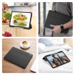 Калъф DUX DUCIS Domo Series за Samsung Galaxy Tab S12+ от PU Кожа + TPU с Tri-fold Стойка и Скрийн Протектор – 3 цвята