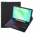 A240B-AS за Samsung Galaxy Tab A11+ Кожен Калъф с Подвижна Bluetooth Клавиатура с Подсветка, Тъчпад и Отвор за S Pen – 3 цвята