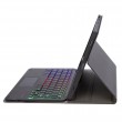A240B-AS за Samsung Galaxy Tab A11+ Кожен Калъф с Подвижна Bluetooth Клавиатура с Подсветка, Тъчпад и Отвор за S Pen – 3 цвята