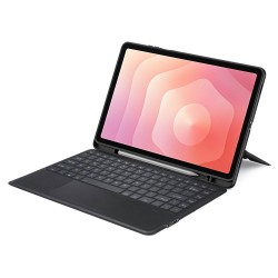 Клавиатура с калъф DUX DUCIS DK Series за Samsung Galaxy Tab S11– Bluetooth 5.0, тъчпад и кожен калъф