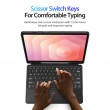 Калъф DUX DUCIS DK Series за Samsung Galaxy Tab S12+ с Bluetooth Клавиатура и Тъчпад – Черен