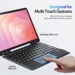 Калъф DUX DUCIS DK Series за Samsung Galaxy Tab S12+ с Bluetooth Клавиатура и Тъчпад – Черен